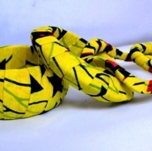 FABRIC BANGLES: SET OF 4